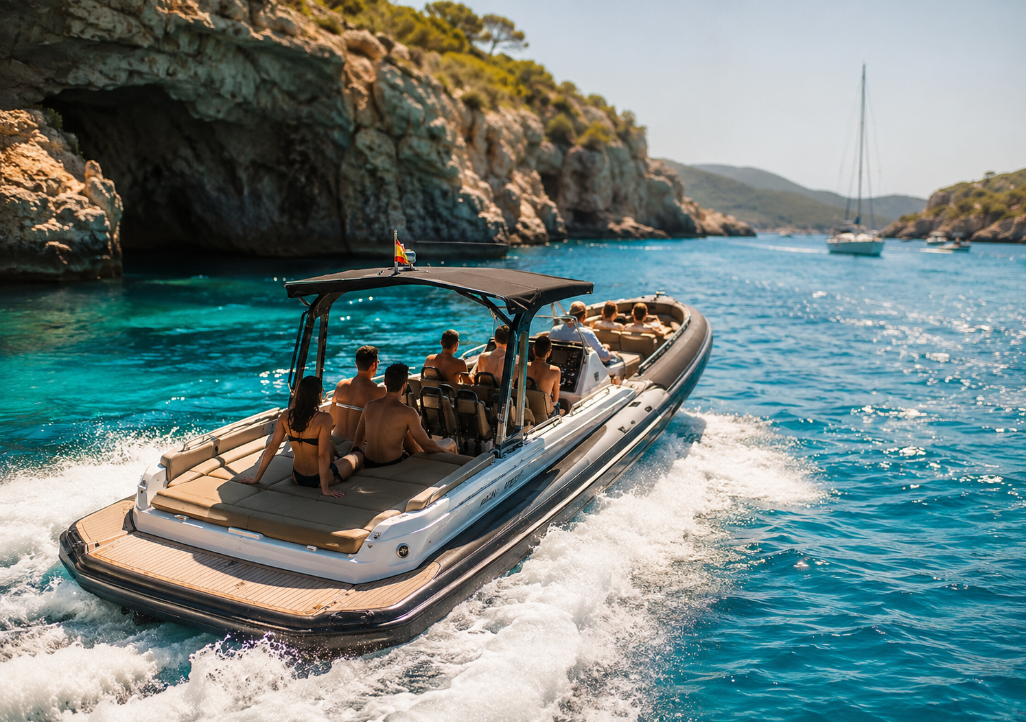 Schnellboot Abenteuer Mallorca