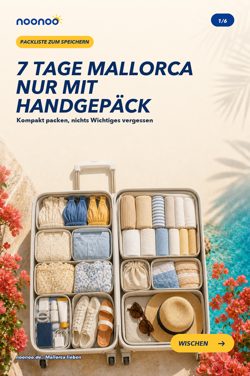 7 Tage Mallorca nur mit Handgepäck