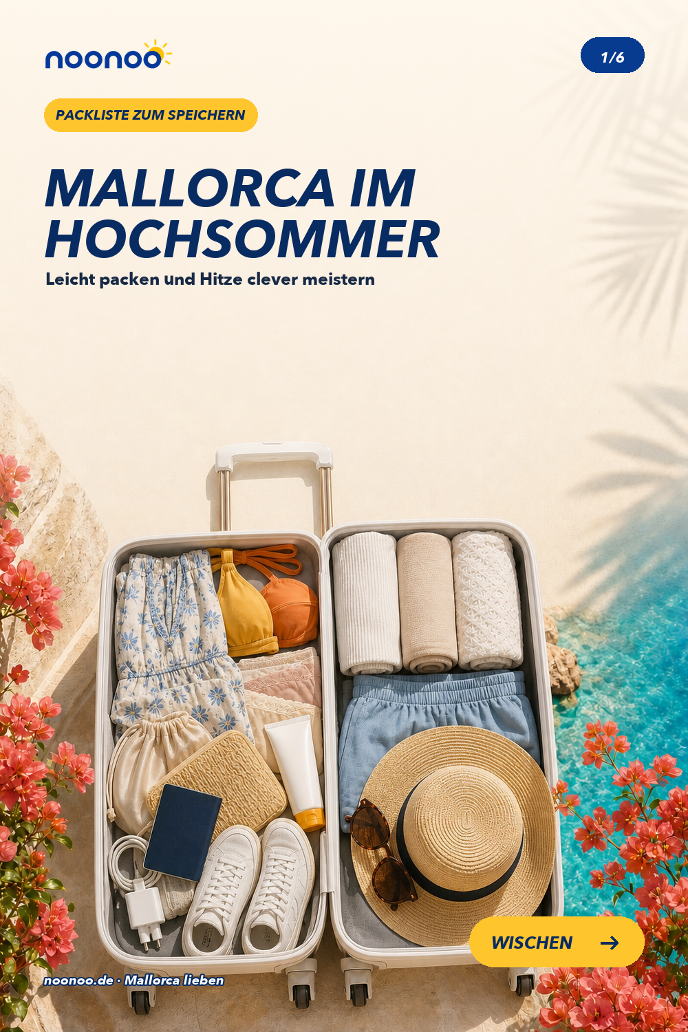 Mallorca im Hochsommer: Packliste für Sonne und Hitze