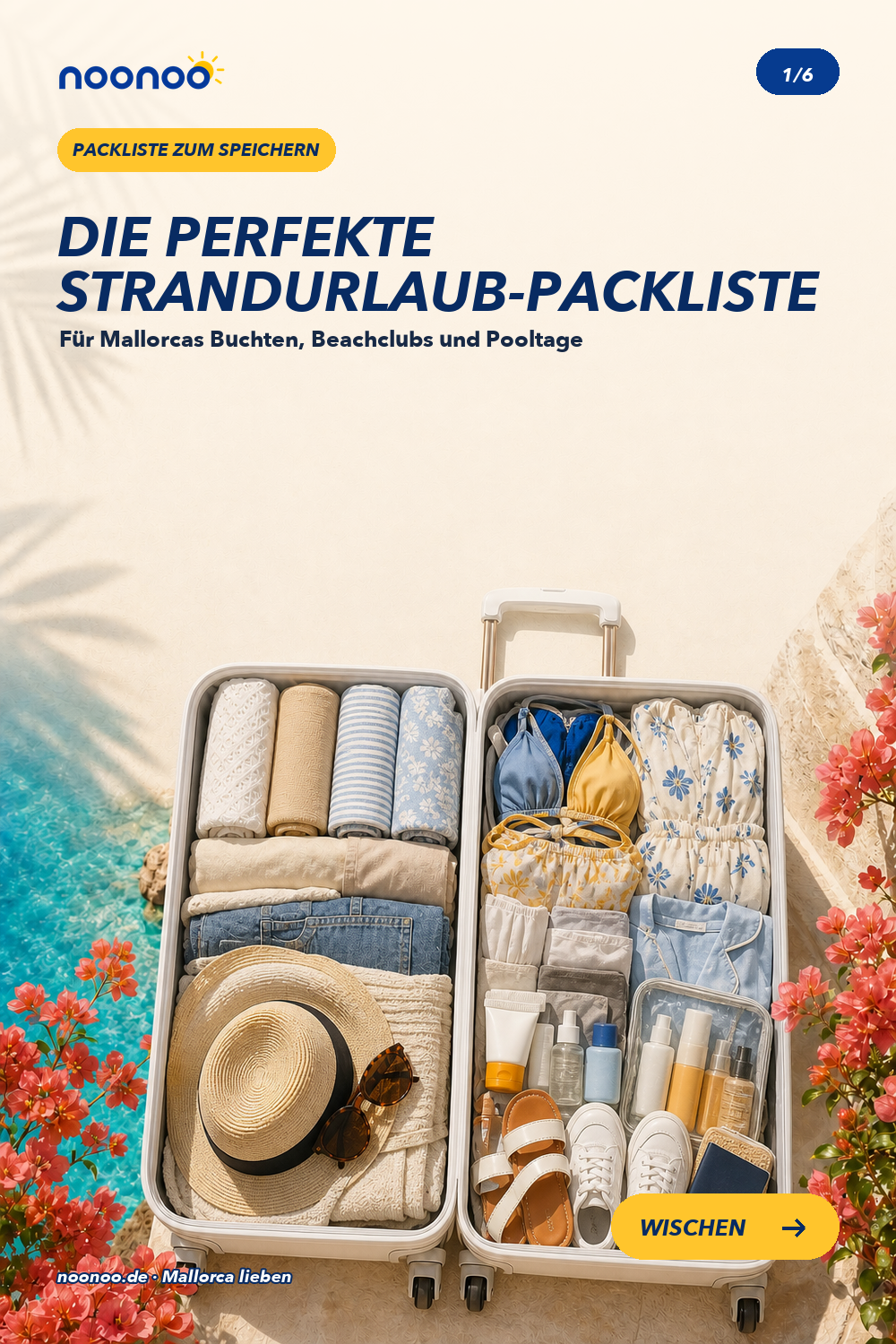 Strandurlaub auf Mallorca: die perfekte Packliste