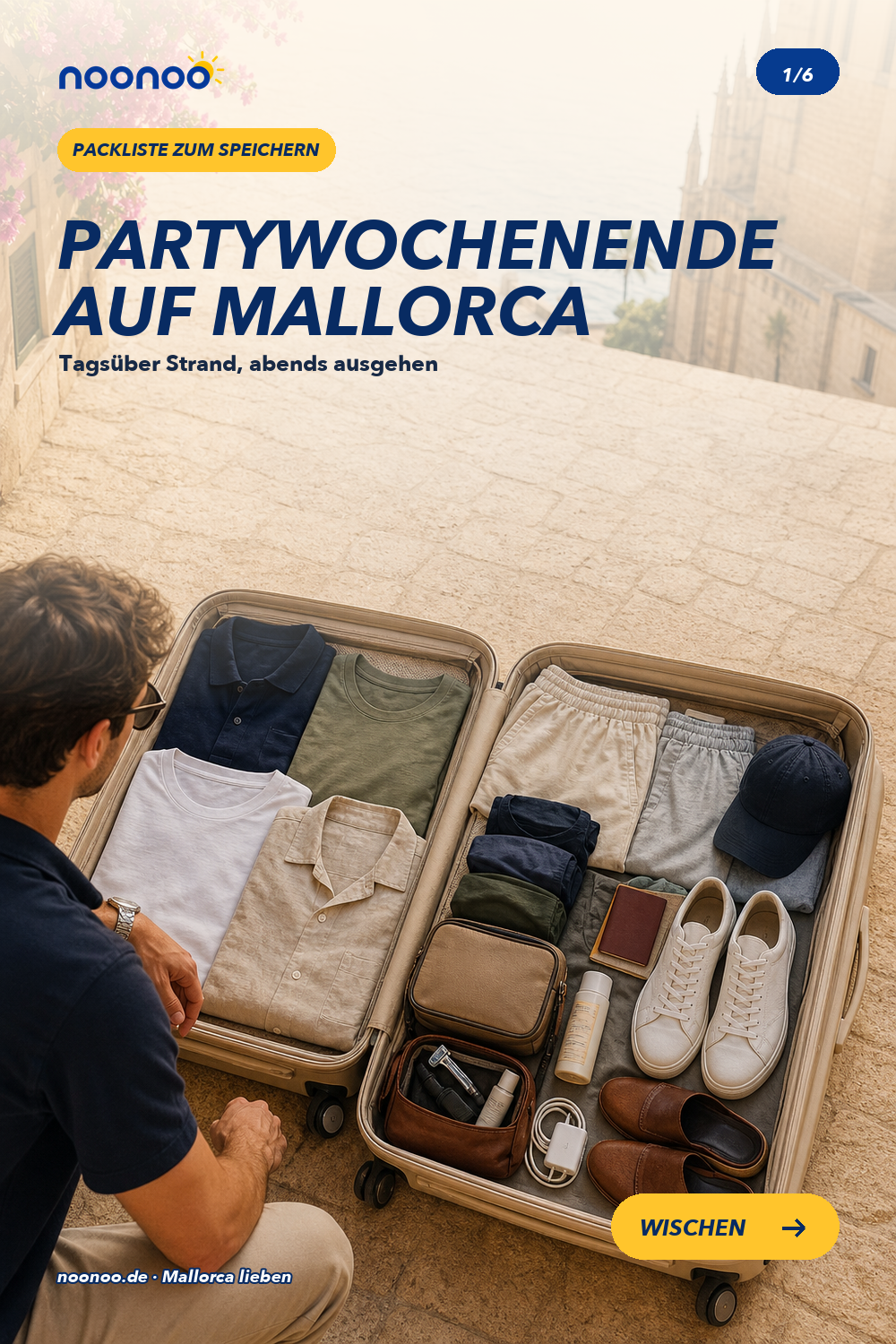 Partywochenende auf Mallorca: die praktische Packliste