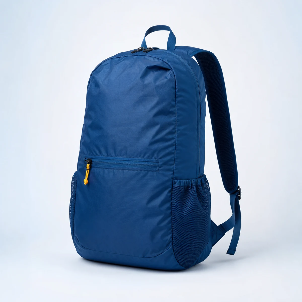 Markenfreier faltbarer Tagesrucksack in Blau