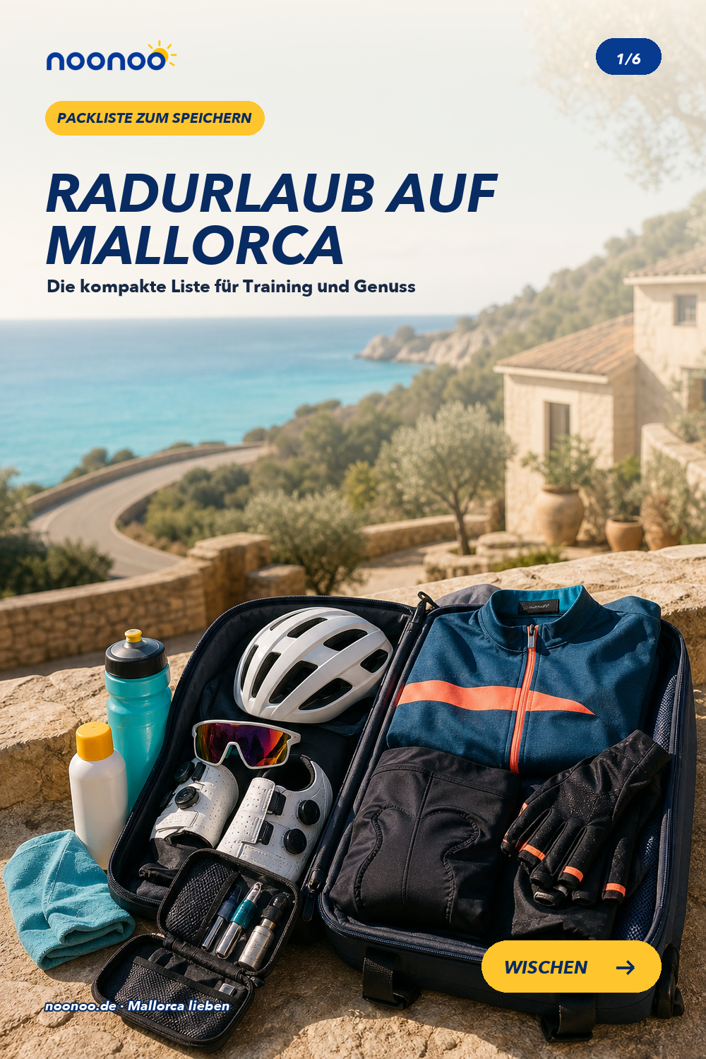 Radurlaub auf Mallorca: die komplette Packliste
