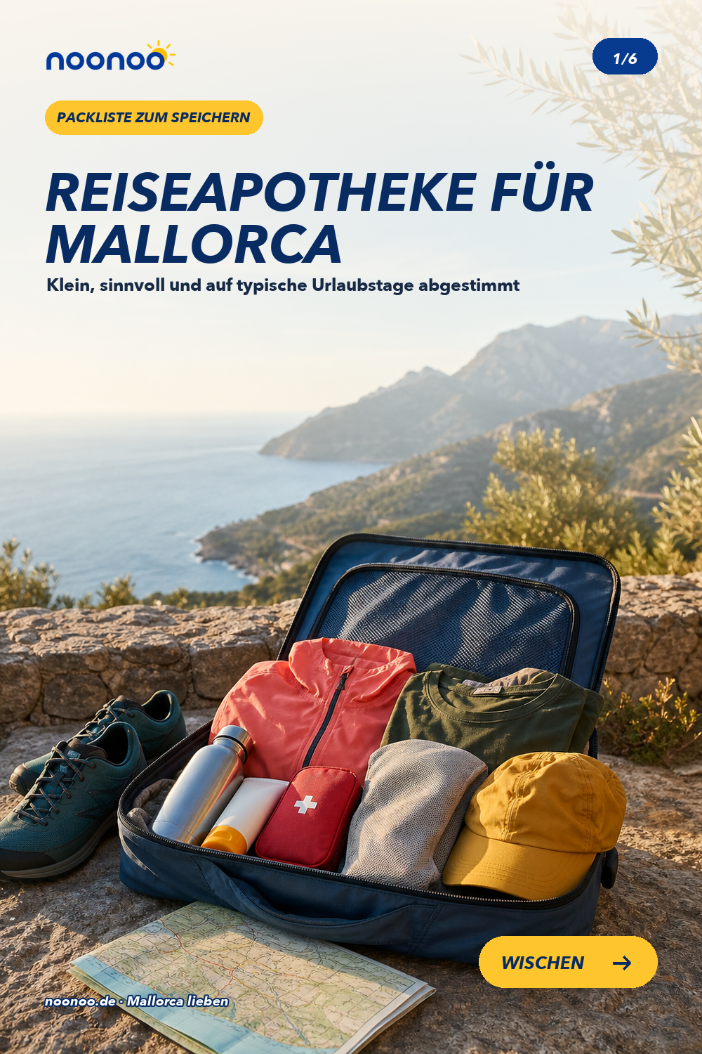 Reiseapotheke für Mallorca: die praktische Checkliste