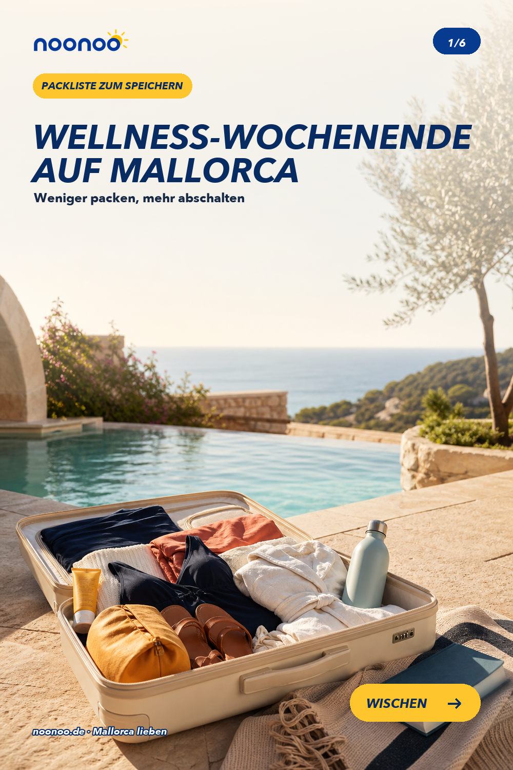Wellness-Wochenende auf Mallorca: entspannt packen