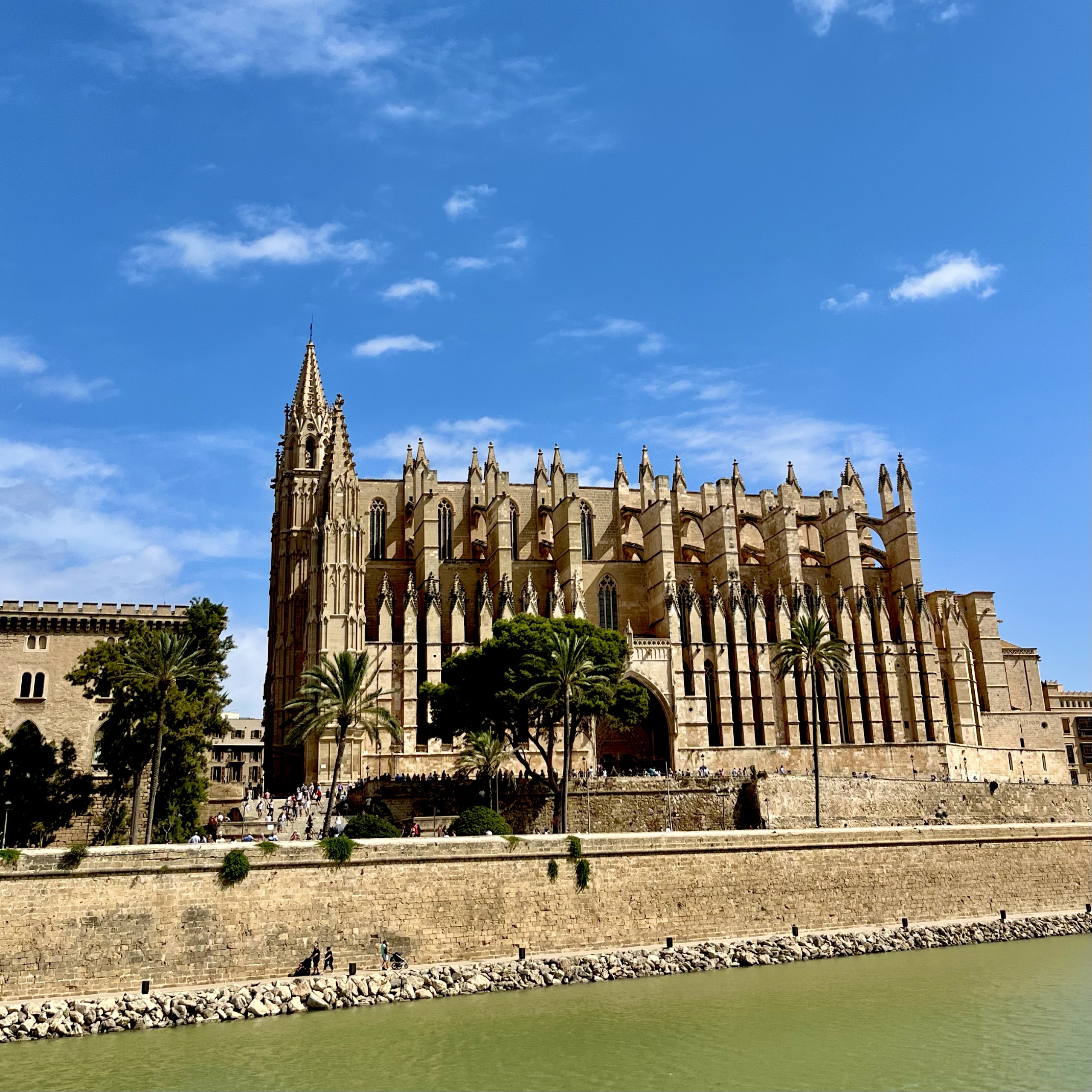 Kathedrale La Seu am Parc de la Mar