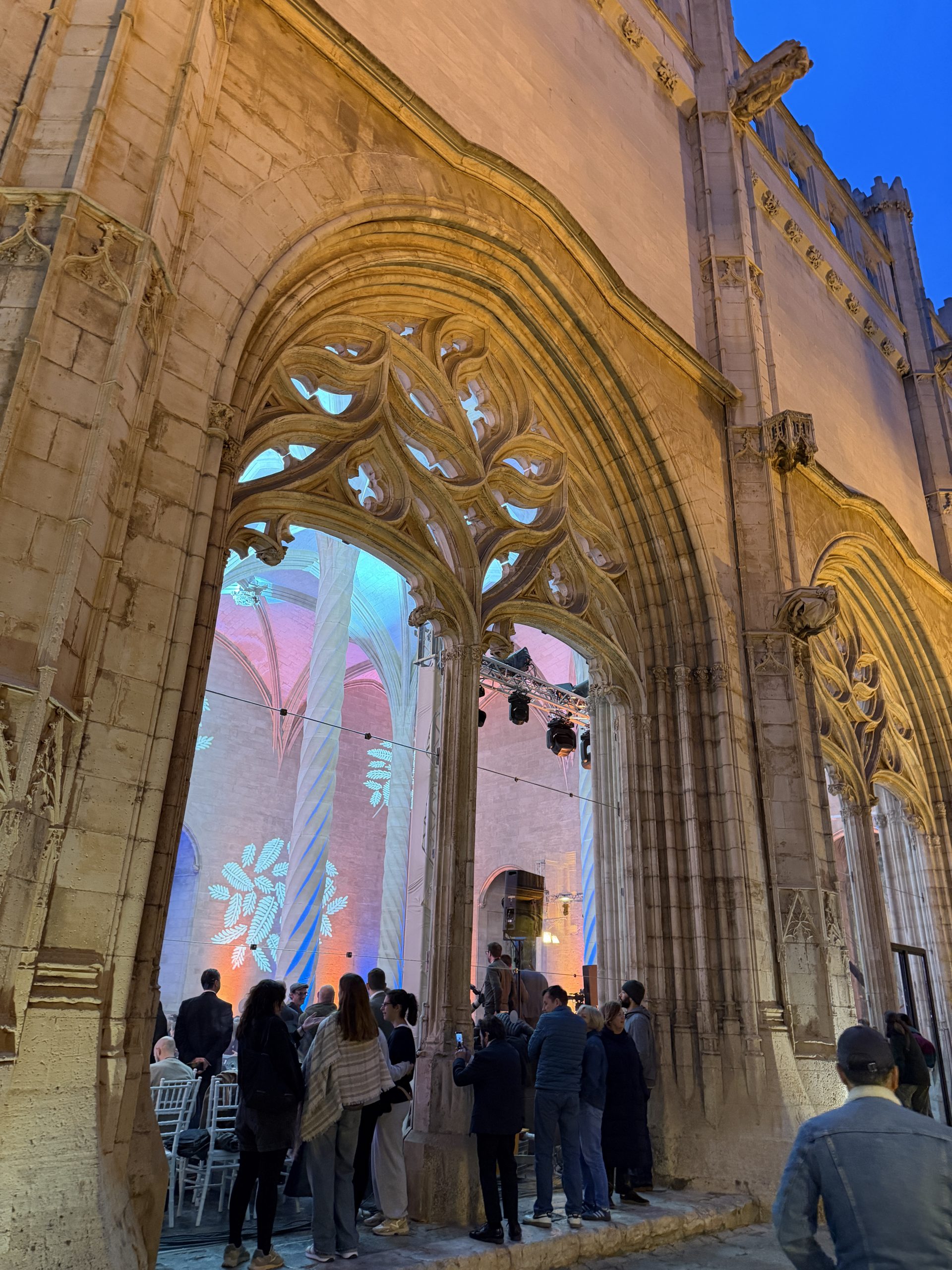Historischer Innenraum bei unserem Besuch in Palma